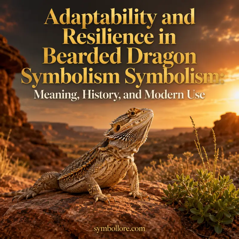 Adaptability and Resilience in Bearded Dragon Symbolism