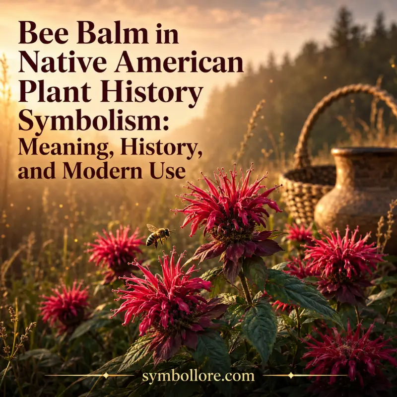Bee Balm in Native American Plant History