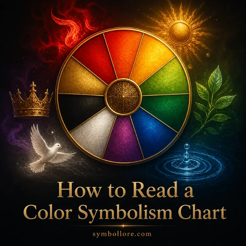 How to Read a Color Symbolism Chart