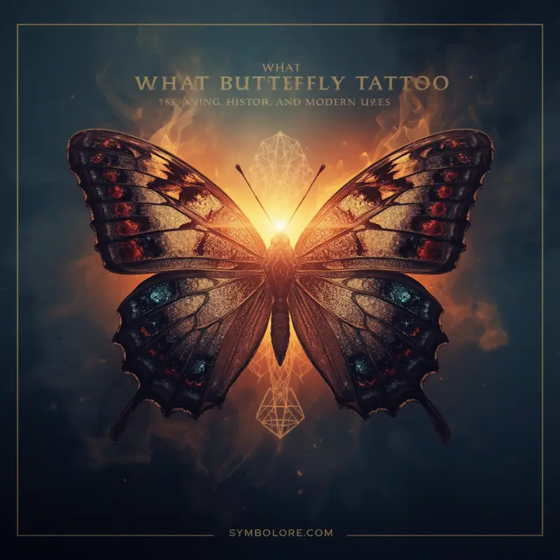 What Butterfly Tattoo Symbolism Means