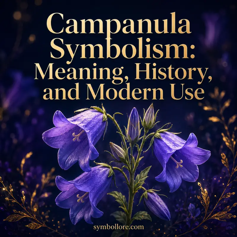 What Does Campanula Symbolize?