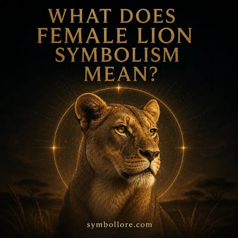 What Does Female Lion Symbolism Mean?