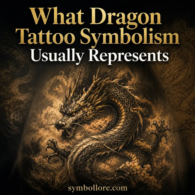 What Dragon Tattoo Symbolism Usually Represents