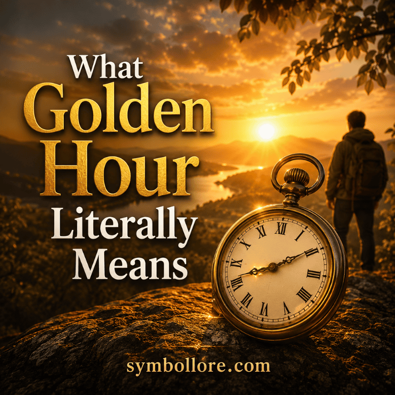 What Golden Hour Literally Means