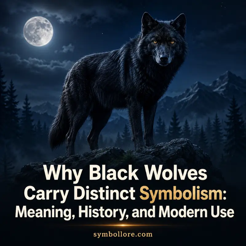 Why Black Wolves Carry Distinct Symbolism