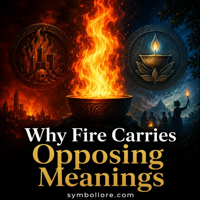 Why Fire Carries Opposing Meanings