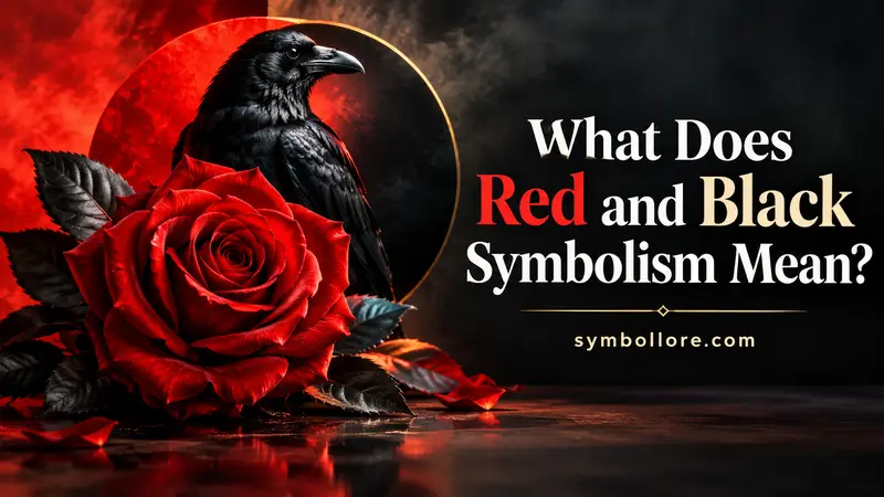 What Does Red and Black Symbolism Mean?