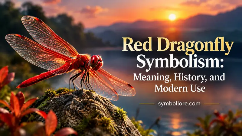 What Does Red Dragonfly Symbolism Mean?