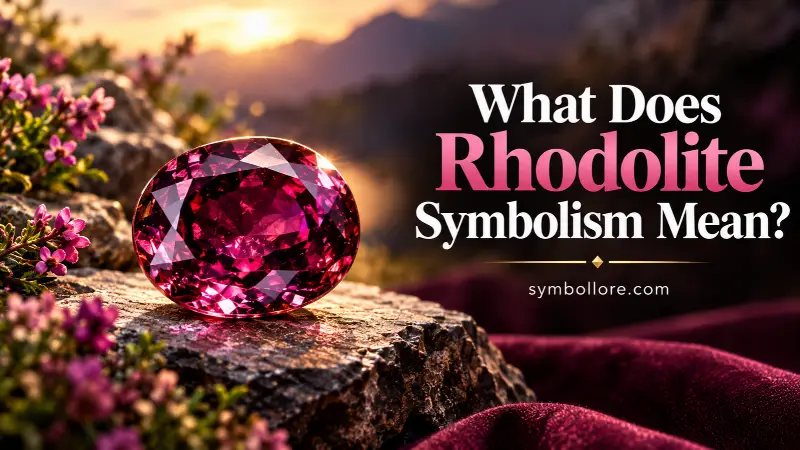 What Does Rhodolite Symbolism Mean?