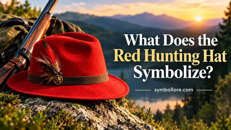 What Does the Red Hunting Hat Symbolize?