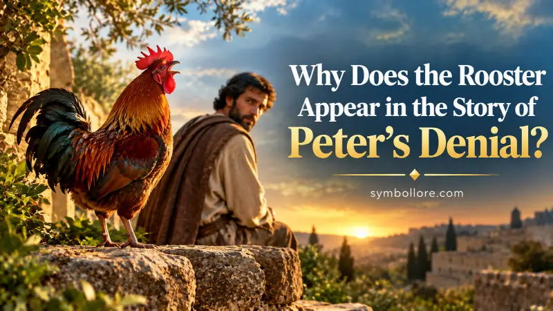 Why Does the Rooster Appear in the Story of Peter's Denial?