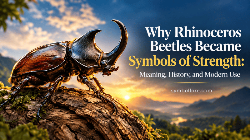 Why Rhinoceros Beetles Became Symbols of Strength
